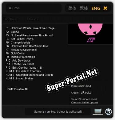 Δ Time: Трейнер +15 [v1.1]