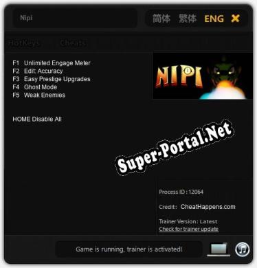 Nipi: Читы, Трейнер +5 [CheatHappens.com]