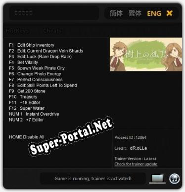 樹上の孤鳥: Трейнер +14 [v1.8]