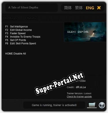 A Tale of Silent Depths: Читы, Трейнер +6 [dR.oLLe]