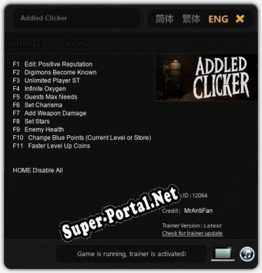 Addled Clicker: ТРЕЙНЕР И ЧИТЫ (V1.0.24)