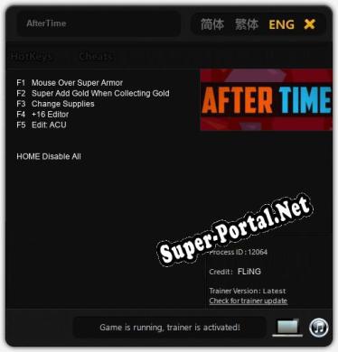 AfterTime: Трейнер +5 [v1.9]