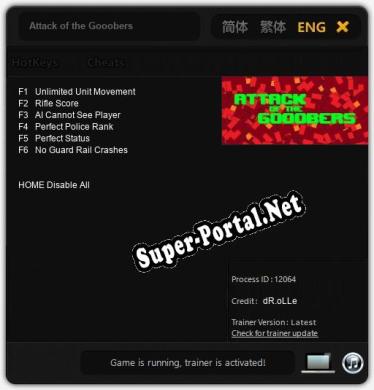 Трейнер для Attack of the Gooobers [v1.0.2]