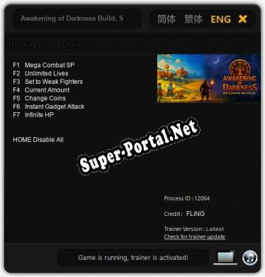 Awakening of Darkness Build, Survive and Defend: ТРЕЙНЕР И ЧИТЫ (V1.0.8)