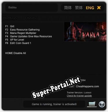 Babka: Трейнер +6 [v1.3]