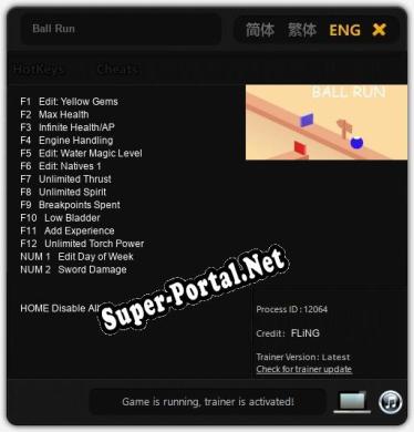 Трейнер для Ball Run [v1.0.2]