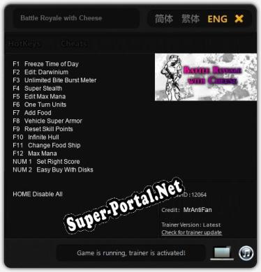 Battle Royale with Cheese: ТРЕЙНЕР И ЧИТЫ (V1.0.72)