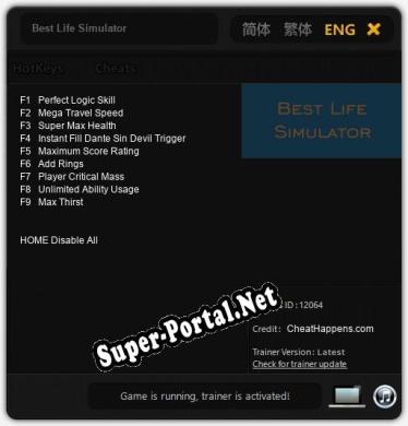 Best Life Simulator: Читы, Трейнер +9 [CheatHappens.com]