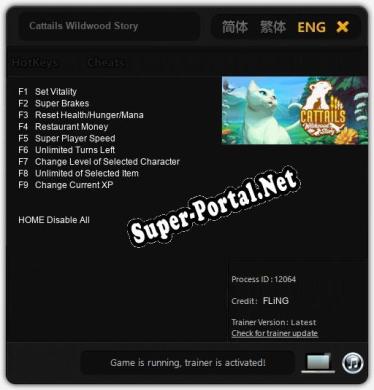 Cattails Wildwood Story: ТРЕЙНЕР И ЧИТЫ (V1.0.43)
