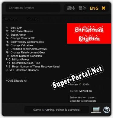 Christmas Rhythm: Читы, Трейнер +13 [MrAntiFan]