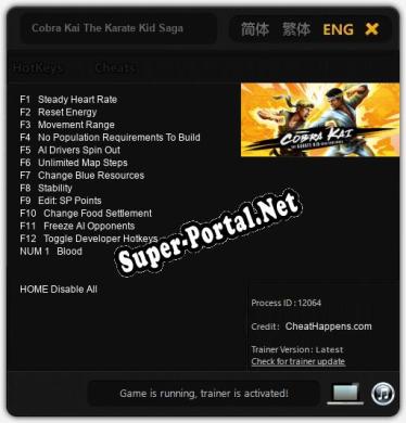 Cobra Kai The Karate Kid Saga Continues: ТРЕЙНЕР И ЧИТЫ (V1.0.56)