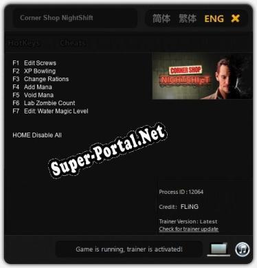 Corner Shop NightShift: Читы, Трейнер +7 [FLiNG]