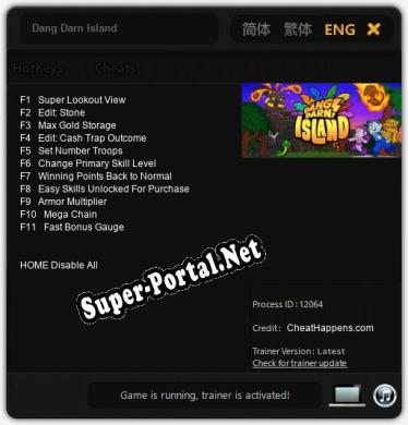 Dang Darn Island: Трейнер +11 [v1.4]