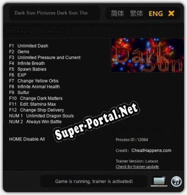 Dark Sun Pictures Dark Sun The Space Shooter: Читы, Трейнер +14 [CheatHappens.com]