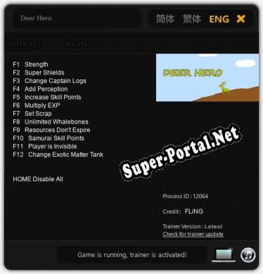 Deer Hero: Трейнер +12 [v1.3]