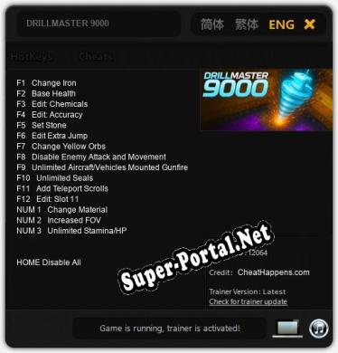 DRILLMASTER 9000: Читы, Трейнер +15 [CheatHappens.com]