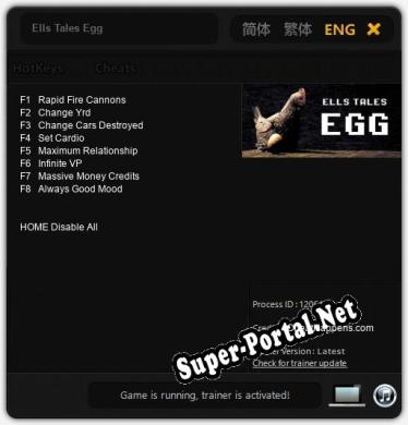 Трейнер для Ells Tales Egg [v1.0.7]