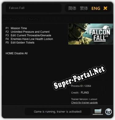 Трейнер для Falcon Fall [v1.0.9]