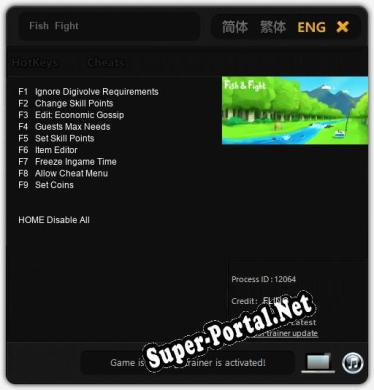 Fish  Fight: Трейнер +9 [v1.1]