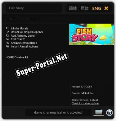 Fish Story: ТРЕЙНЕР И ЧИТЫ (V1.0.61)