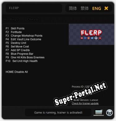 FLERP: Трейнер +10 [v1.7]