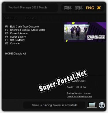 Football Manager 2021 Touch: Читы, Трейнер +6 [dR.oLLe]