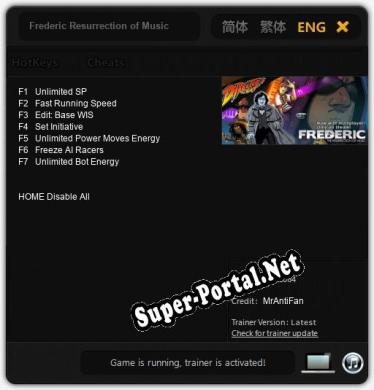 Frederic Resurrection of Music Directors Cut: Читы, Трейнер +7 [MrAntiFan]