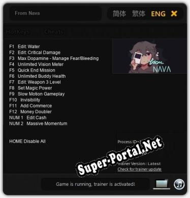 From Nava: Читы, Трейнер +14 [FLiNG]