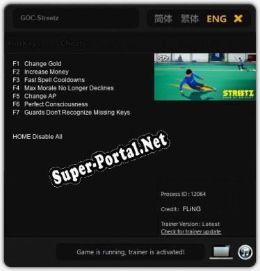 GOC-Streetz: Трейнер +7 [v1.9]
