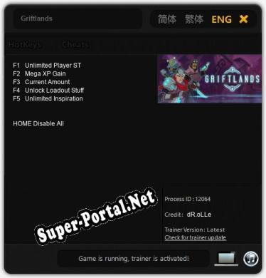 Griftlands: ТРЕЙНЕР И ЧИТЫ (V1.0.85)