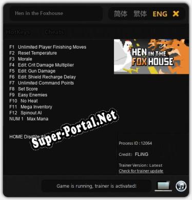 Трейнер для Hen in the Foxhouse [v1.0.4]