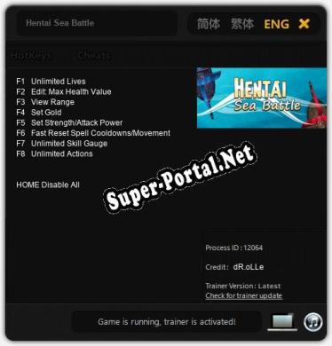Трейнер для Hentai Sea Battle [v1.0.2]