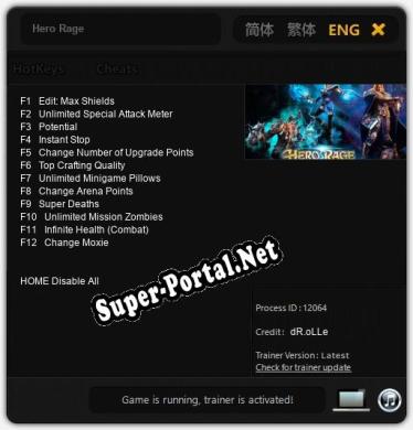 Hero Rage: Трейнер +12 [v1.3]