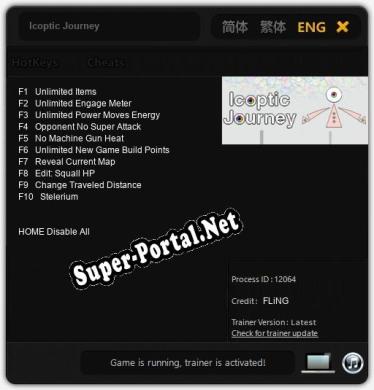 Icoptic Journey: Читы, Трейнер +10 [FLiNG]