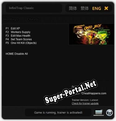 InfiniTrap Classic: Читы, Трейнер +5 [CheatHappens.com]