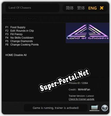 Land Of Chasers: ТРЕЙНЕР И ЧИТЫ (V1.0.62)