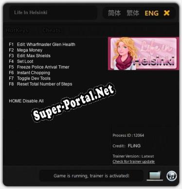 Life In Helsinki: Трейнер +8 [v1.3]