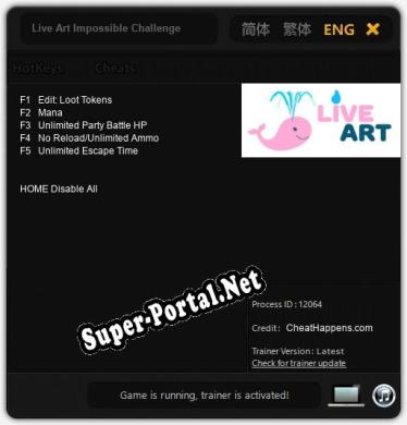 Live Art Impossible Challenge: Читы, Трейнер +5 [CheatHappens.com]