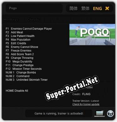 Pogo: Трейнер +15 [v1.9]