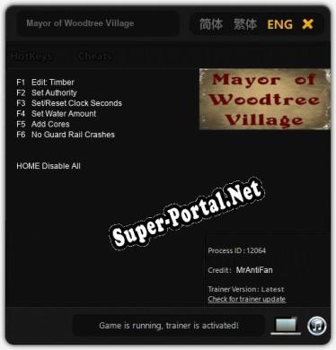Mayor of Woodtree Village: ТРЕЙНЕР И ЧИТЫ (V1.0.25)