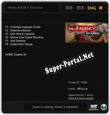 Media AGENCY Simulator: Читы, Трейнер +6 [dR.oLLe]