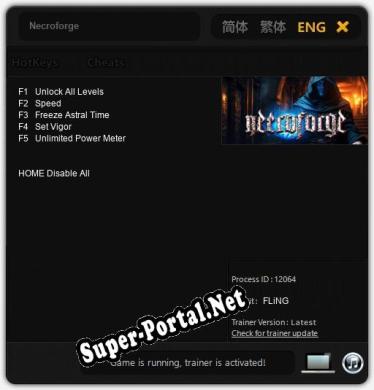Трейнер для Necroforge [v1.0.6]