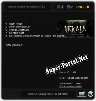 Niskala Sacred Knowledge of Leyak: ТРЕЙНЕР И ЧИТЫ (V1.0.80)
