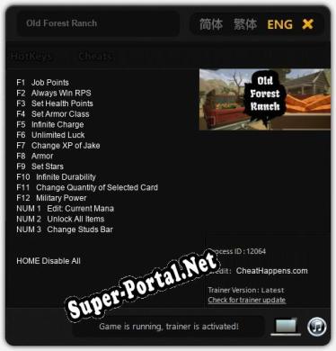 Old Forest Ranch: Читы, Трейнер +15 [CheatHappens.com]