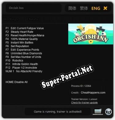 Orcish Inn: Читы, Трейнер +13 [CheatHappens.com]