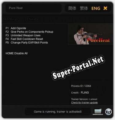 Pure Heat: ТРЕЙНЕР И ЧИТЫ (V1.0.78)