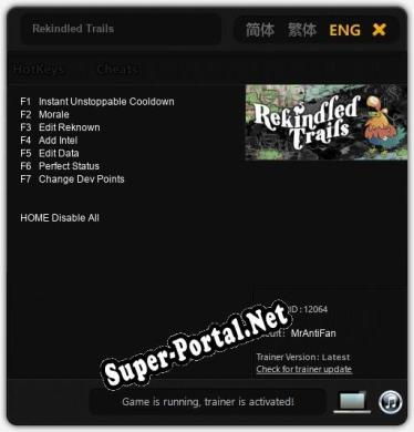 Rekindled Trails: Читы, Трейнер +7 [MrAntiFan]