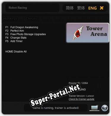 Трейнер для Robot Racing [v1.0.5]