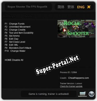 Rogue Shooter The FPS Roguelike: Читы, Трейнер +10 [CheatHappens.com]