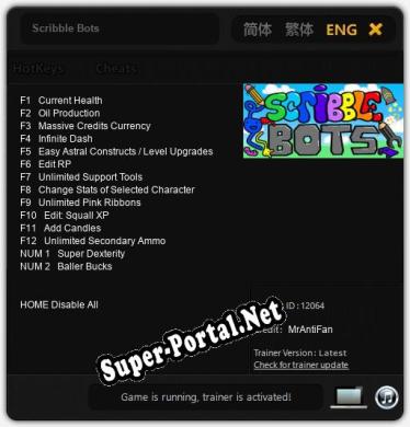 Scribble Bots: ТРЕЙНЕР И ЧИТЫ (V1.0.22)